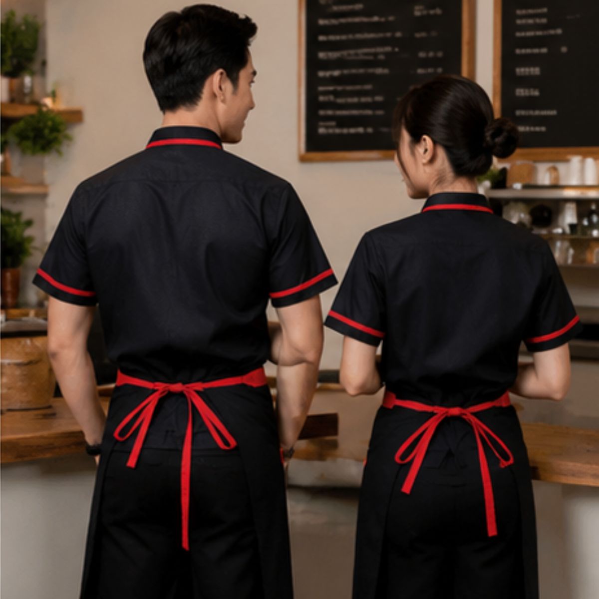 Chất liệu Kate trơn Cotton mang lại cảm giác thoải mái và phù hợp với môi trường làm việc cường độ cao