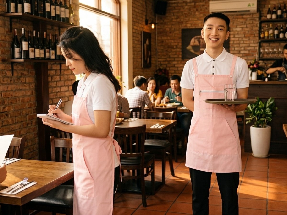 Gam màu trắng phối hồng pastel trẻ trung, nổi bật