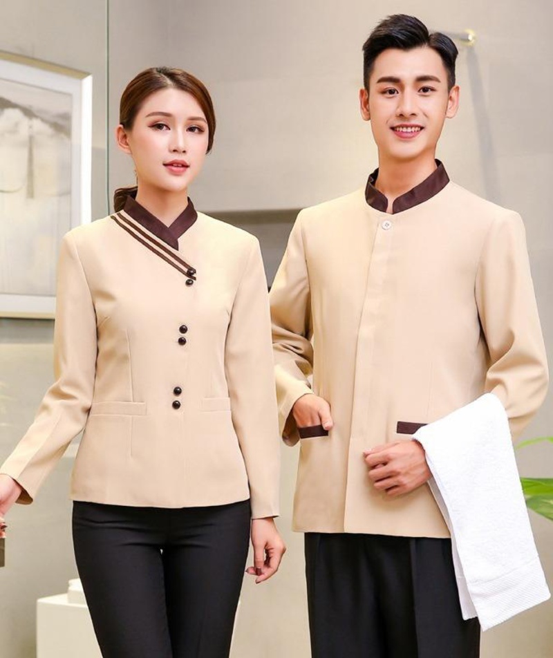 Đồng phục nhà hàng Đà Nẵng mang đặc trưng vùng miền và phong cách riêng của nhà hàng