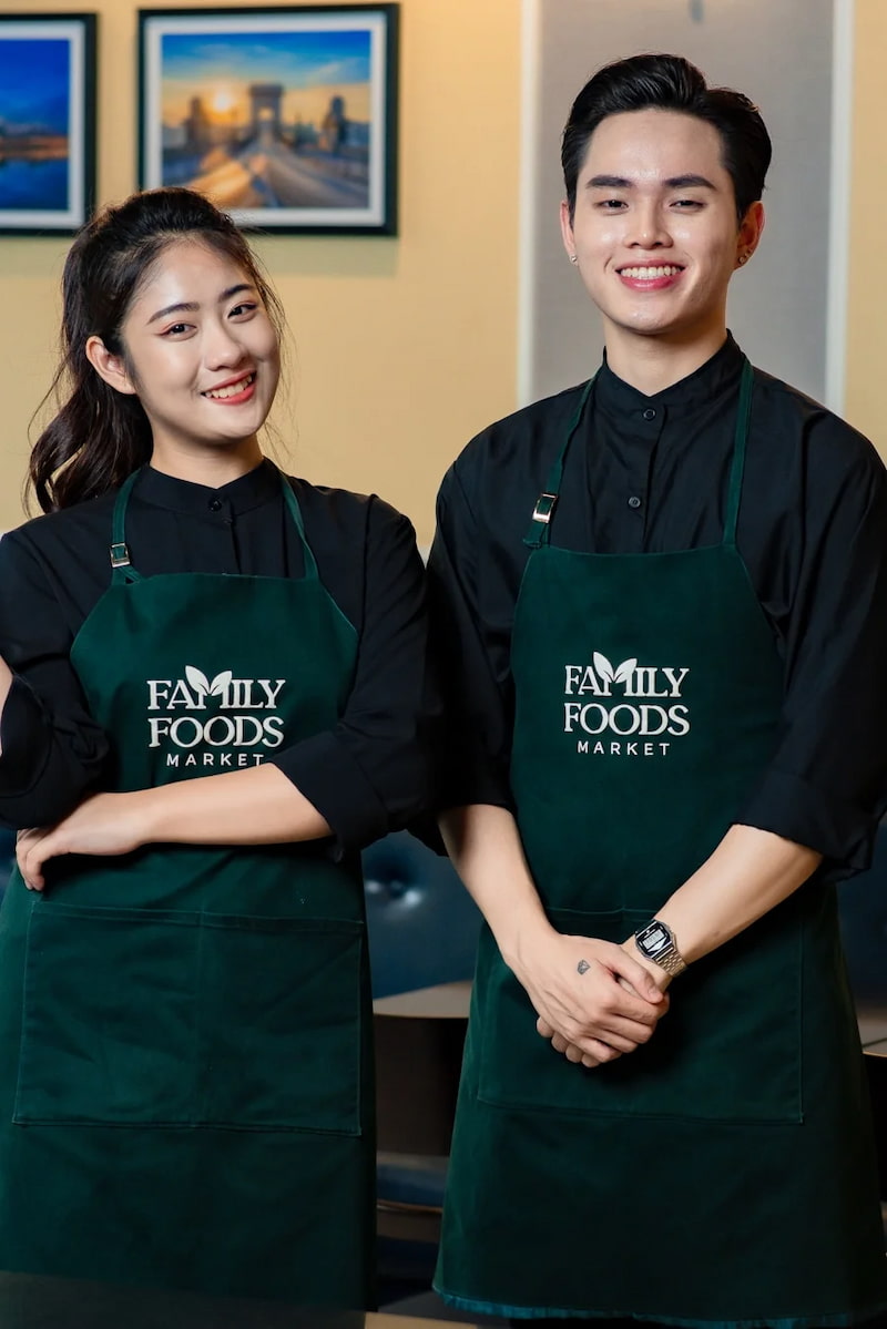 Tạp dề làm bánh toàn thân bảo vệ cơ thể toàn diện