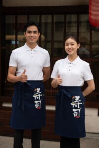 Đồng phục nhà hàng Nhật Bản mẫu 04
