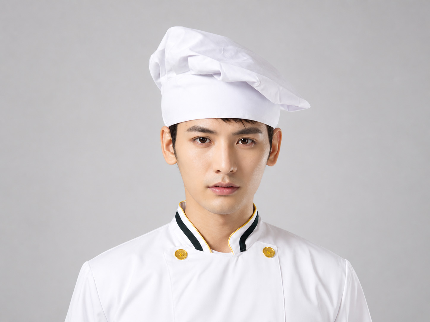 Mẫu nón đầu bếp beret đẹp