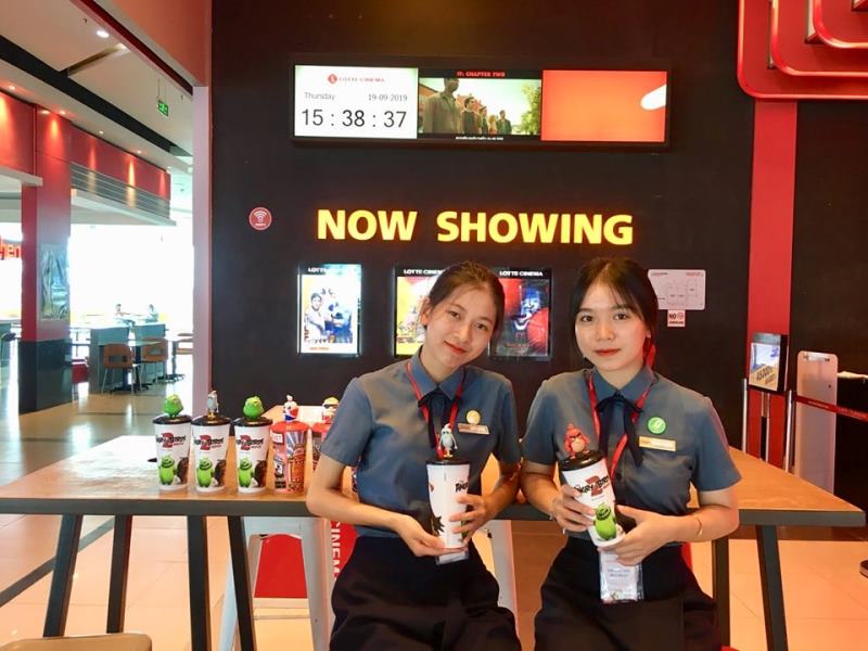 Handy Uni nhận may đồng phục Lotte Cinema giá tốt