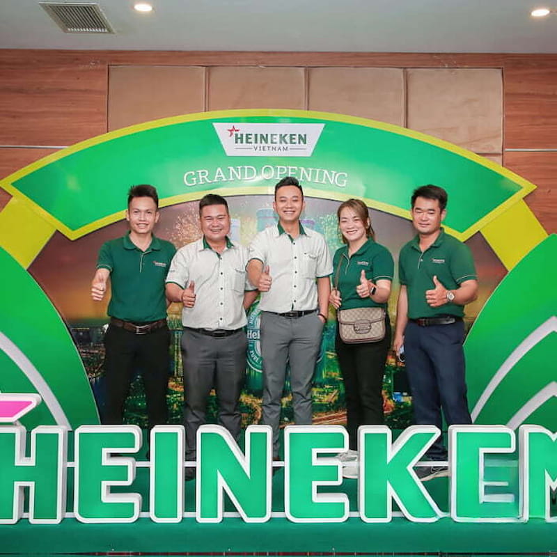 đồng phục heineken đẹp
