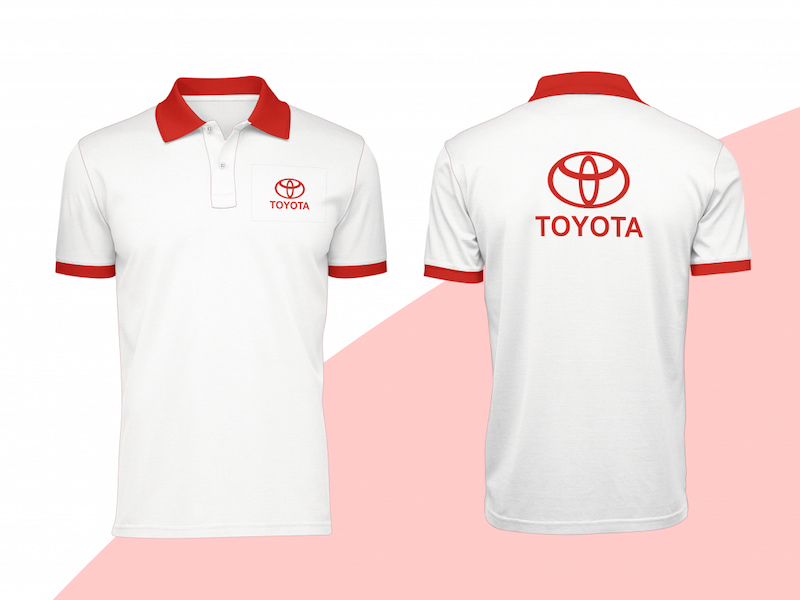 đồng phục toyota giá tốt