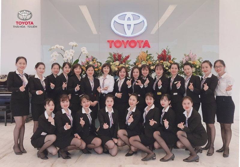đồng phục toyota độc đáo