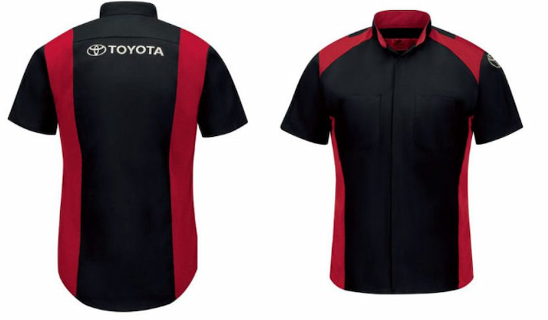 đồng phục toyota