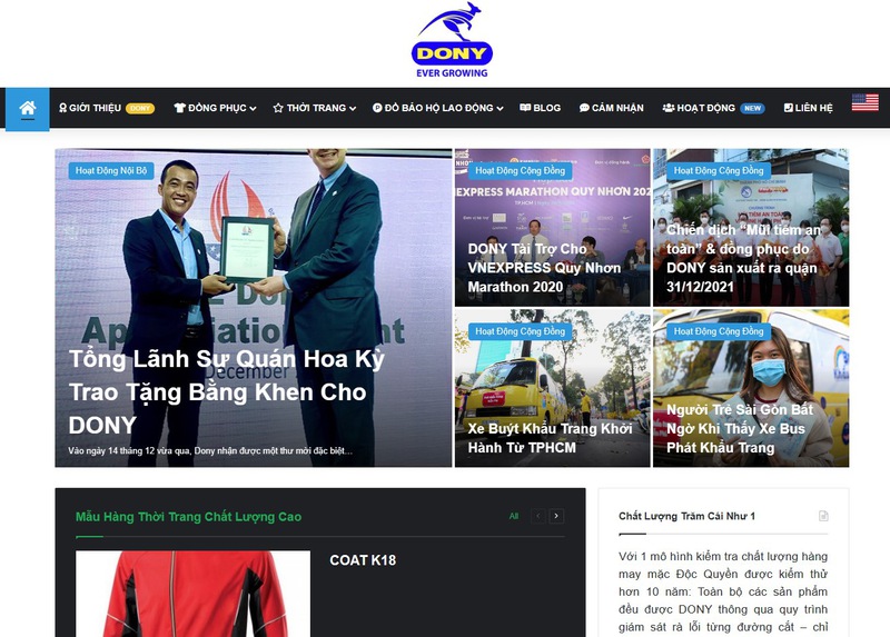 Xưởng may Dony nhận may áo đồng phục công ty TP.HCM đa dạng mẫu mã