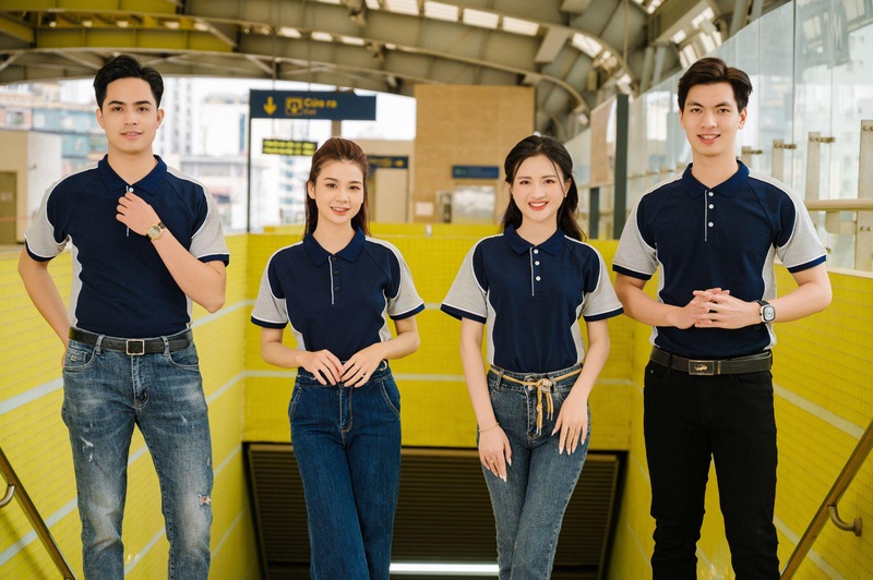 Một mẫu áo thun cá sấu đồng phục công ty rất được yêu thích thời gian gần đây