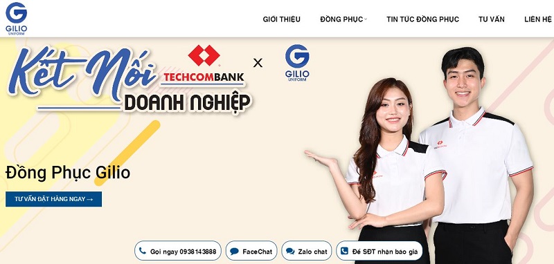 Đồng phục Gilio mang đến sản phẩm chất lượng cho khách hàng