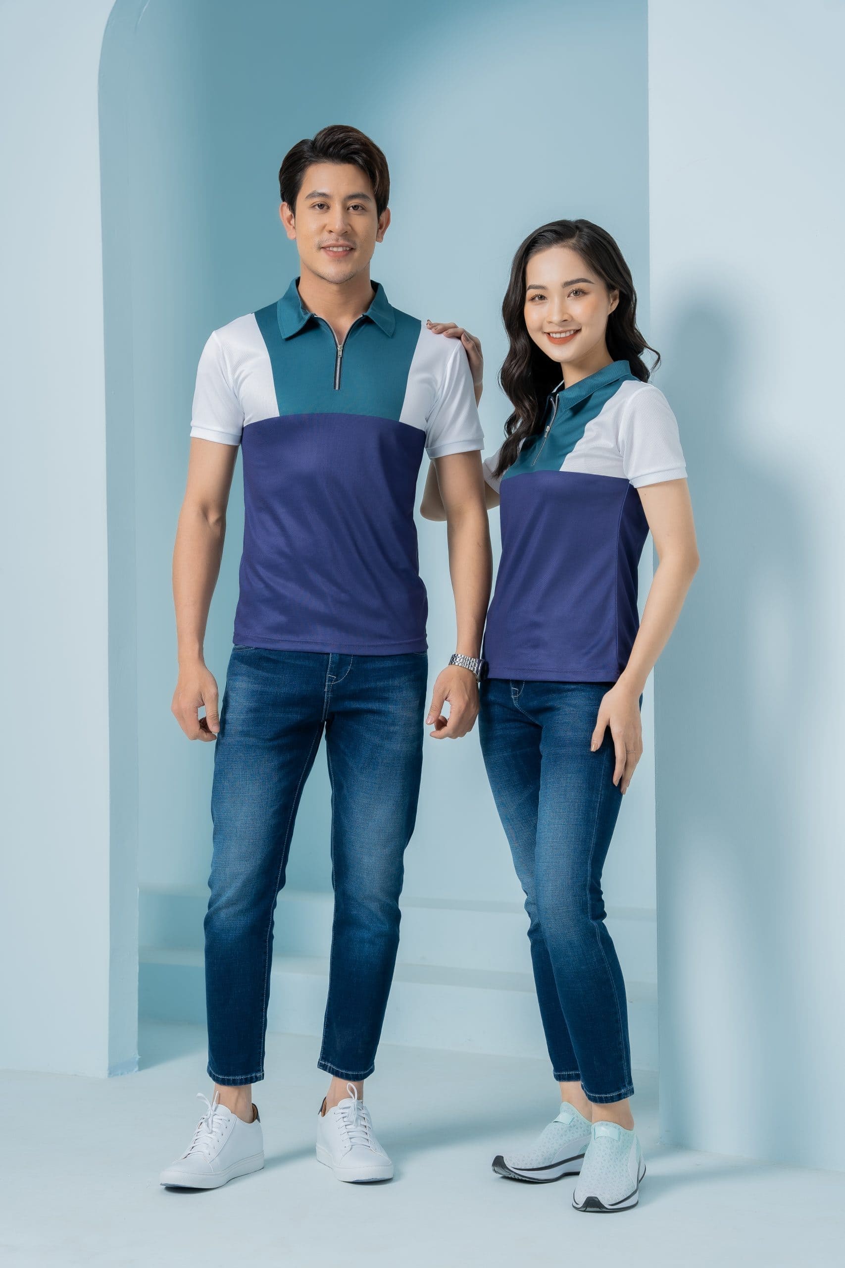 ao-thun-dong-phuc-xanh-phoi-trang-01