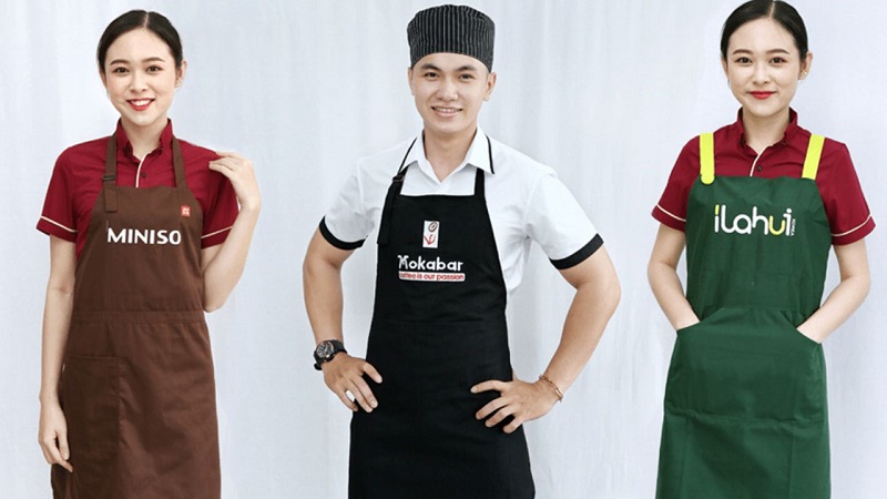 Tạp dề được dùng ở nhiều ngành nghề khác nhau