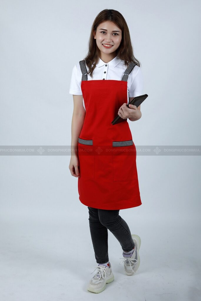Màu đỏ thường thể hiện sự mạnh mẽ, nhiệt huyết và tràn đầy năng lượng của đội ngũ nhân viên