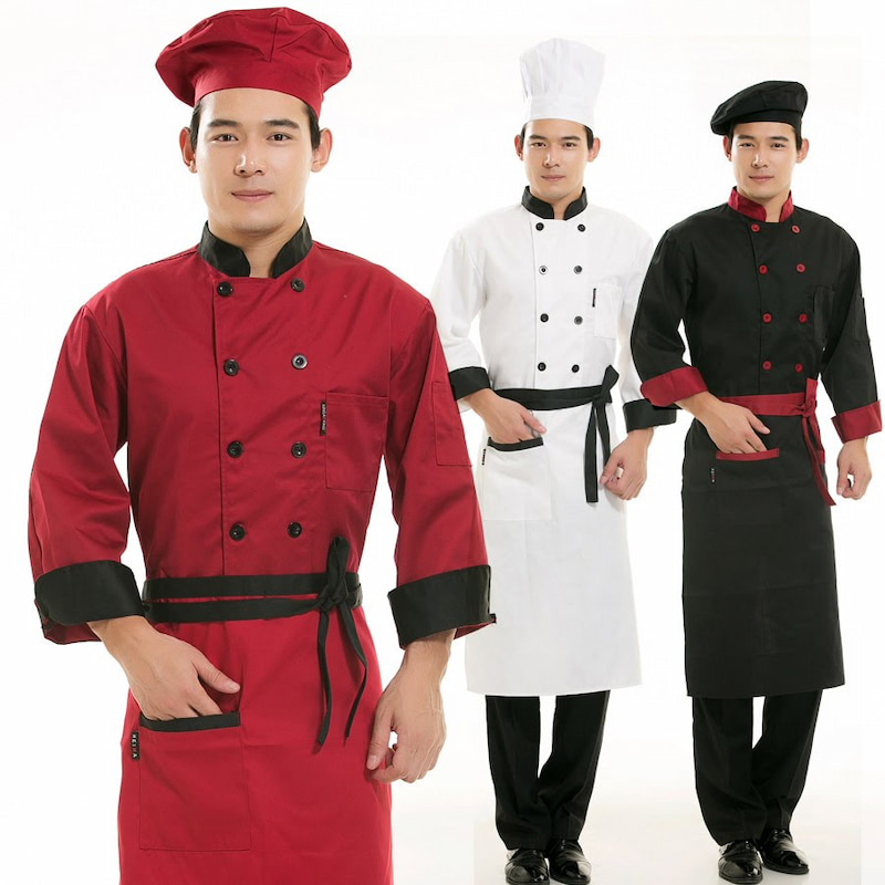 Vải cotton là chất liệu được yêu thích khi may áo đầu bếp tay dài Vải cotton là chất liệu được yêu thích khi may áo đầu bếp tay dài