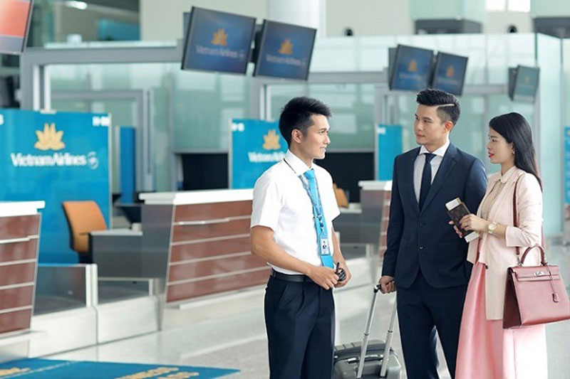 Đồng phục nhân viên mặt đất Vietnam Airlines