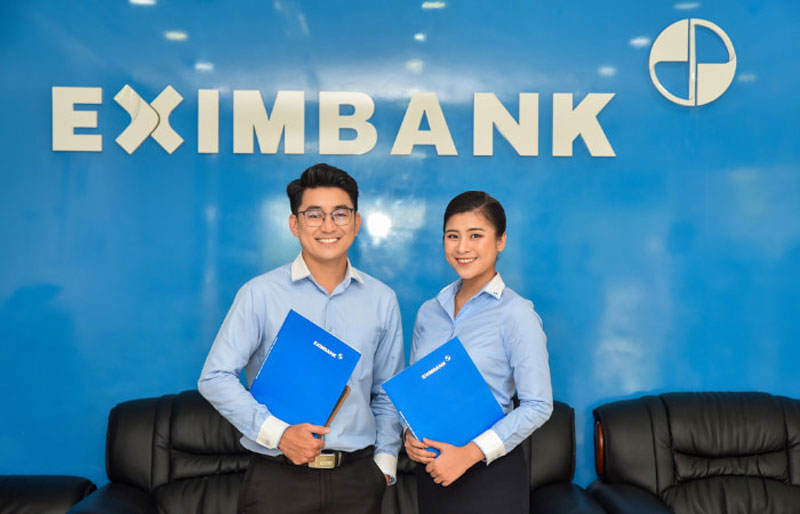 Đồng phục Eximbank áo sơ mi thanh lịch