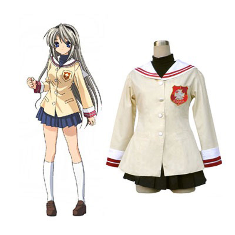 Đồng phục mùa đông phim Clannad