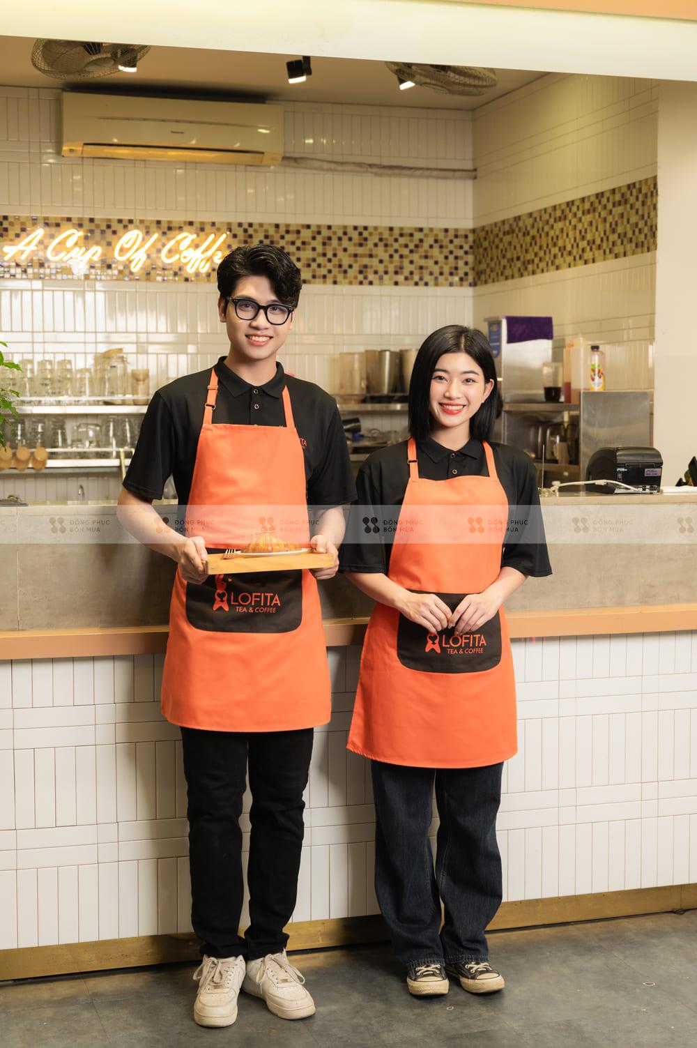 dong-phuc-quan-tra-va-cafe-lofita Áo đồng phục quán cà phê Lofita