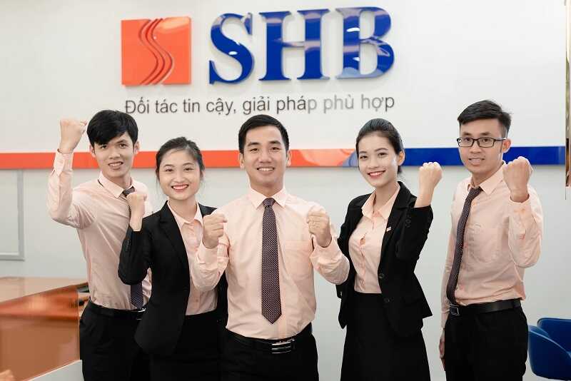 Đồng phục áo sơ mi nhân viên ngân hàng SHB