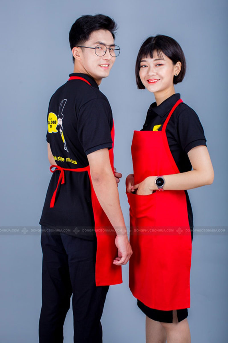 dong-phuc-tap-de-thuong-hieu-mr-good-tea áo polo quán cà phê đồng phục Mr Good Tea