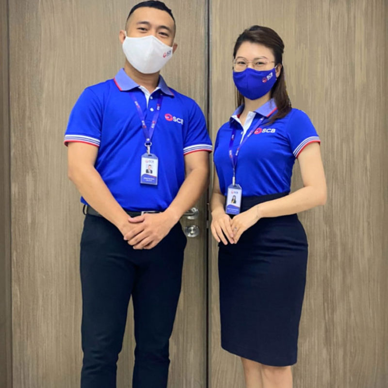 Áo phông đồng phục SCB