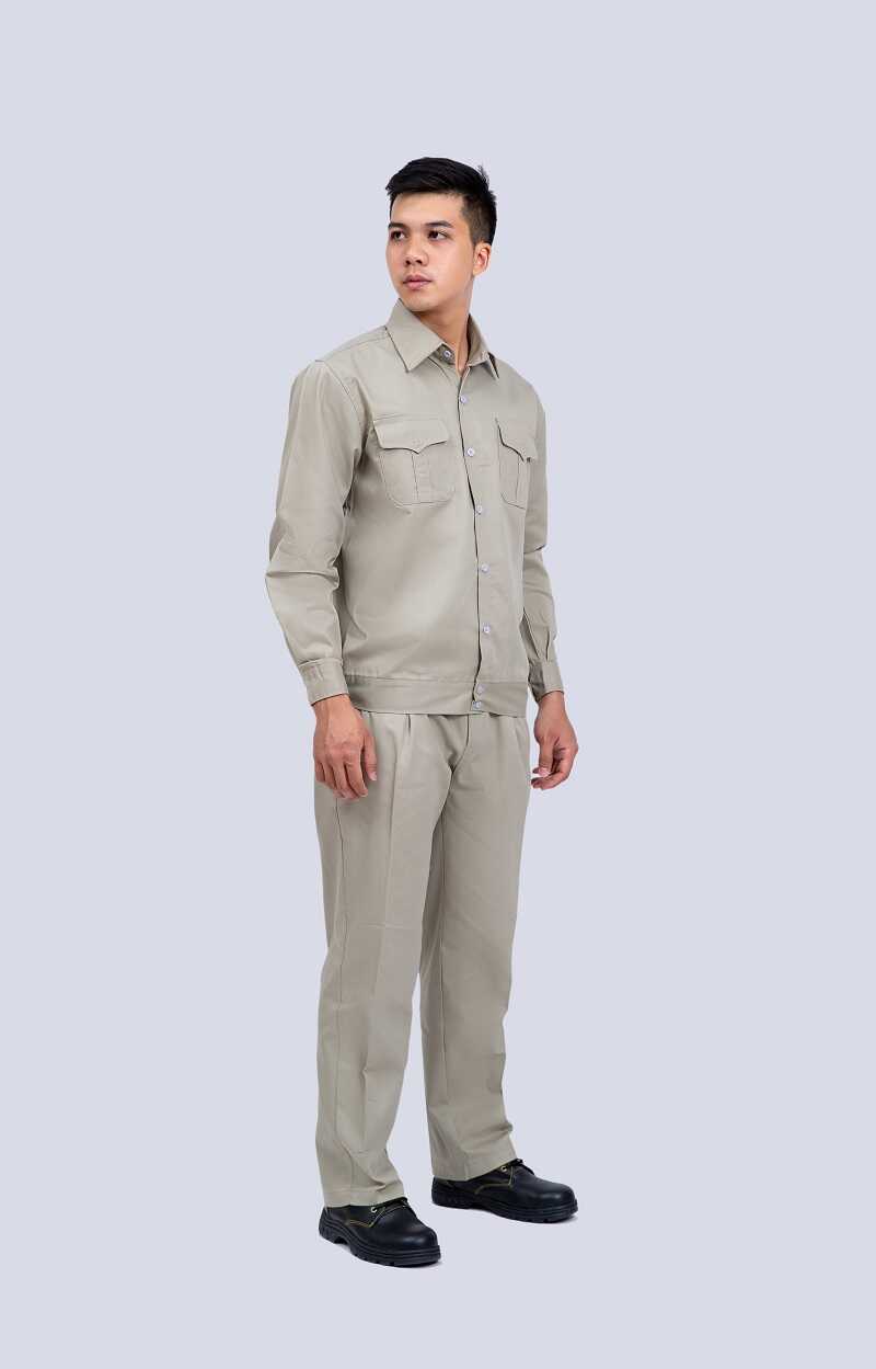 May đồng phục công nhân ưu tiên chất liệu vải có độ bền cao