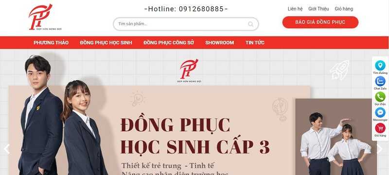 May đồng phục nhà hàng giá sỉ uy tín tại đồng phục Phương Thảo May đồng phục nhà hàng giá sỉ uy tín tại đồng phục Phương Thảo