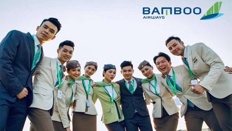 Logo của đồng phục Bamboo được thiết kế với hình ảnh cánh tre