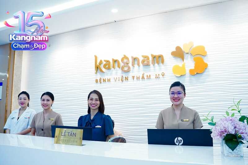 May đồng phục thẩm mỹ viện Kangnam đẹp với Handyuni