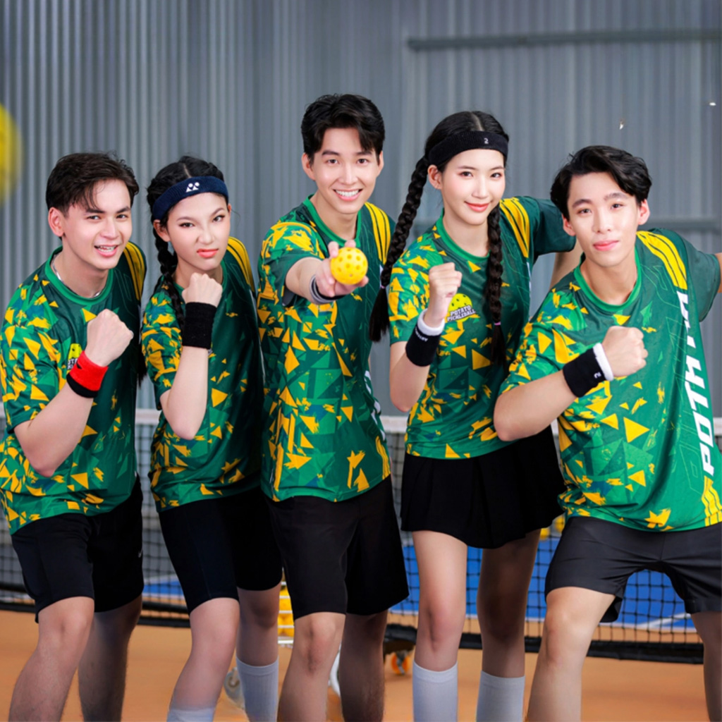 Áo Đấu Pickleball nam nữ, thiết kế riêng cho nhóm