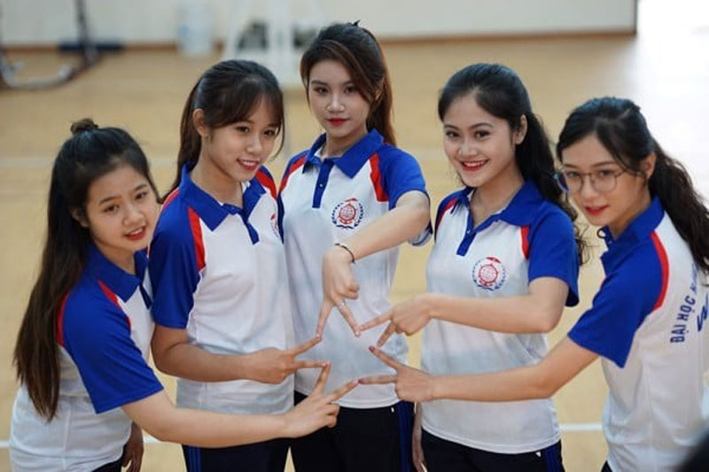 Đồng phục áo thể dục đại học Hàng Hải