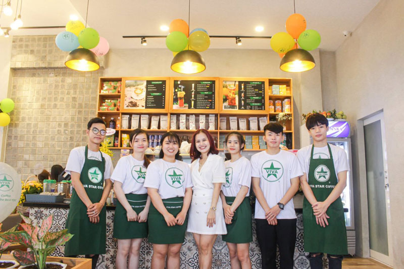 Đồng phục Viva Star Coffee