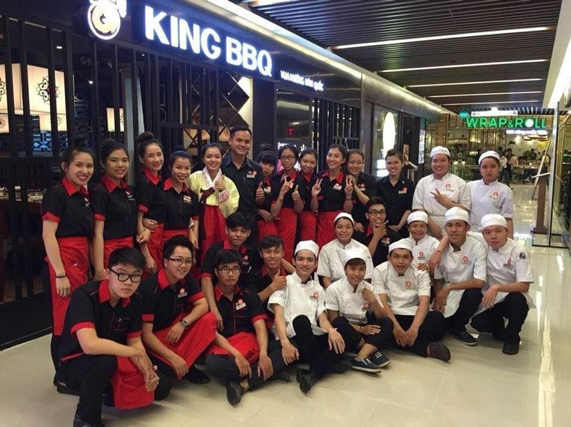 Đồng phục King BBQ đẹp