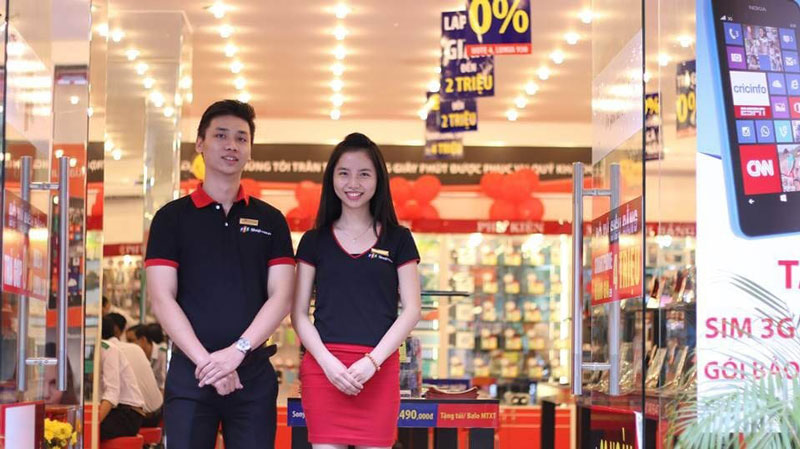 Đồng phục cửa hàng FPT Shop