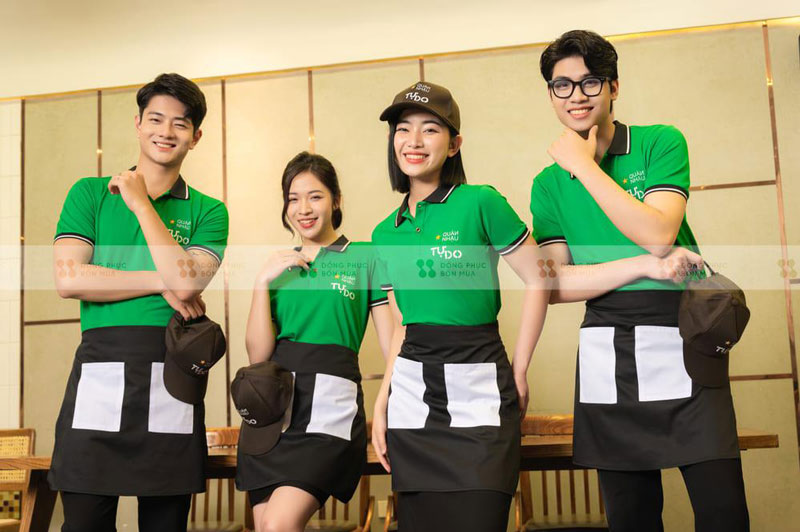 Áo thun đồng phục nhà hàng quán Nhậu Tự Do uy tín