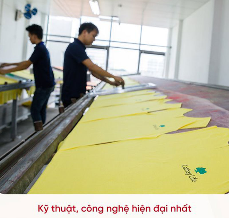 Dịch vụ in áo đồng phục tại Quy Nhơn