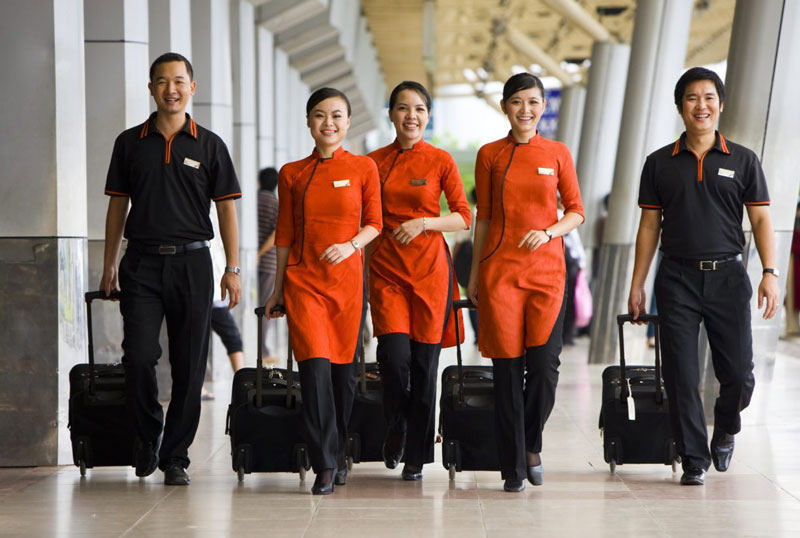 Đồng phục áo polo Pacific Airlines