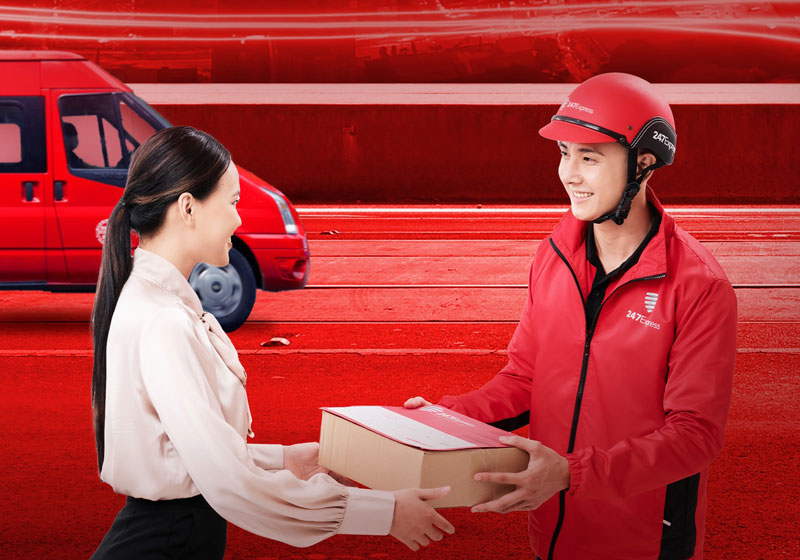 Mẫu áo khoác đồng phục 247 Express