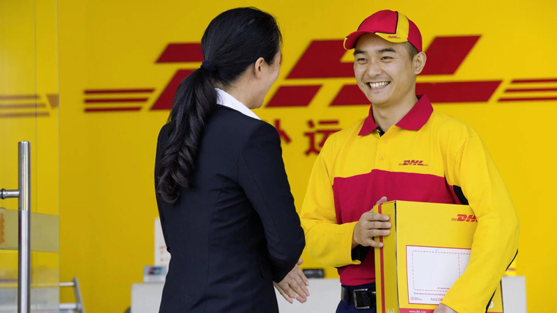Đồng phục áo khoác tài xế DHL Express