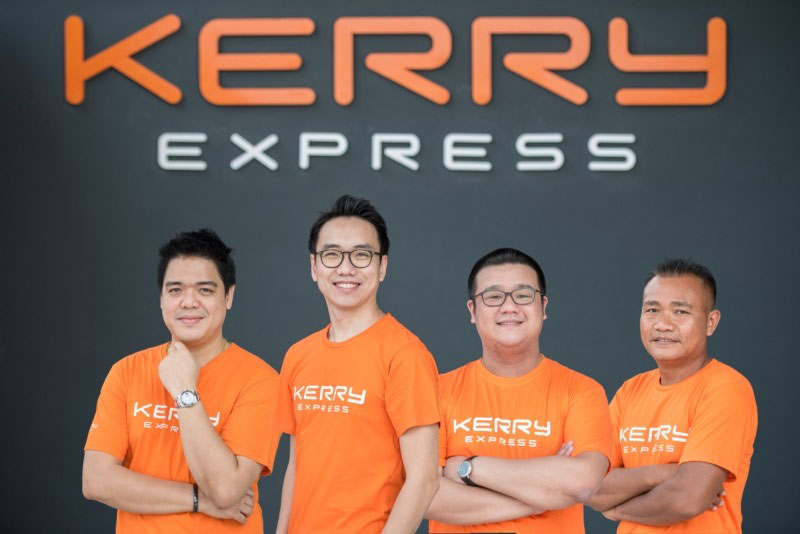 Đồng phục áo thun cổ tròn Kerry Express