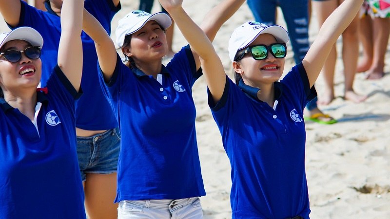 Mũ lưỡi trai đồng phục CareerViet thiết kế đẹp
