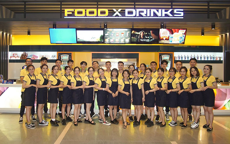 Tạp dề đồng phục Galaxy Cinemas