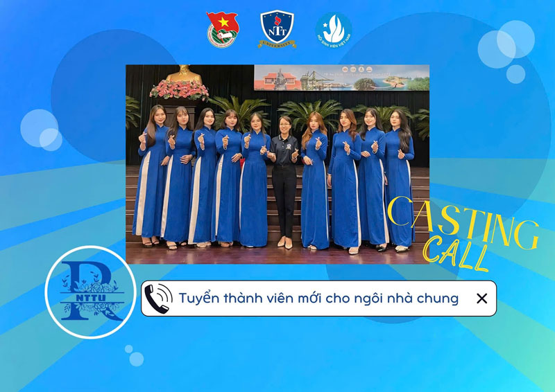 Áo dài đồng phục NTTU thanh lịch