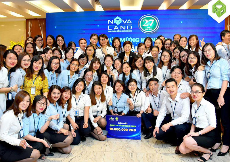 Áo sơ mi đồng phục Novaland