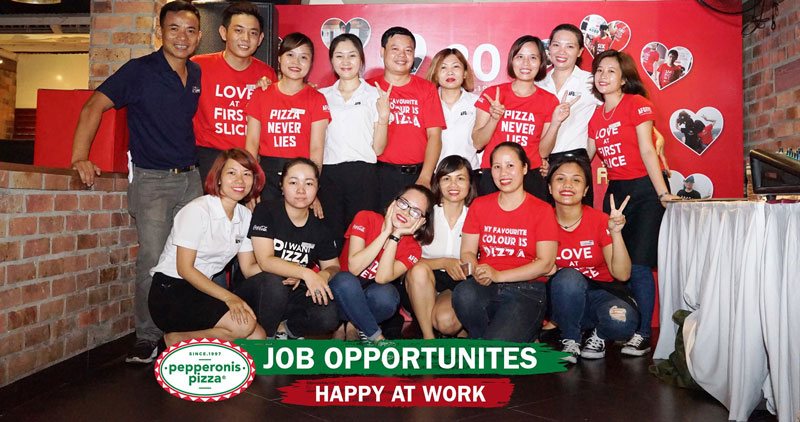 Áo thun cổ tròn đồng phục Pepperonis