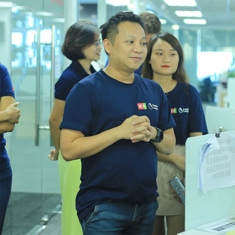 Áo thun cổ tròn đồng phục K+