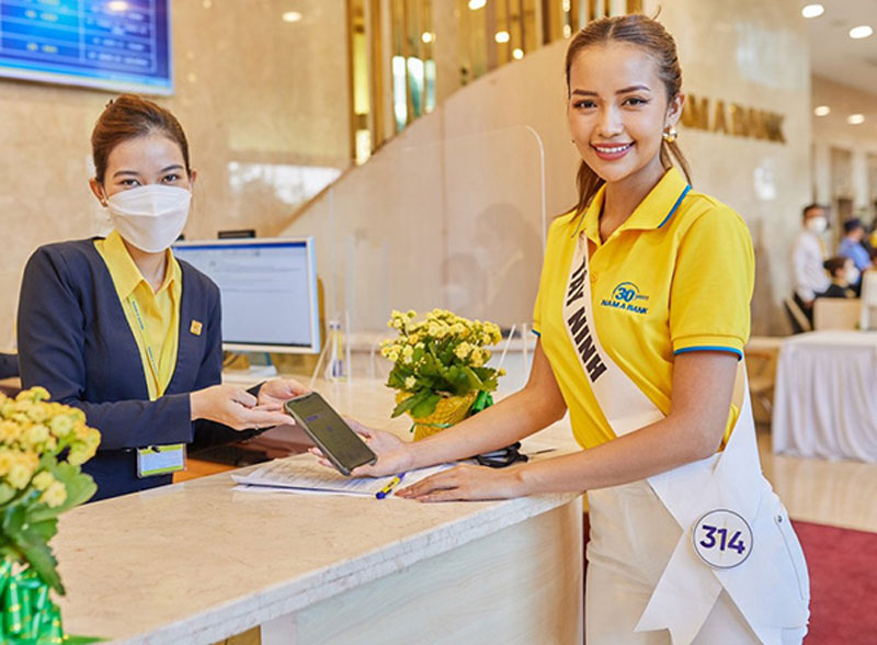 Đồng phục áo thun Bắc Á Bank