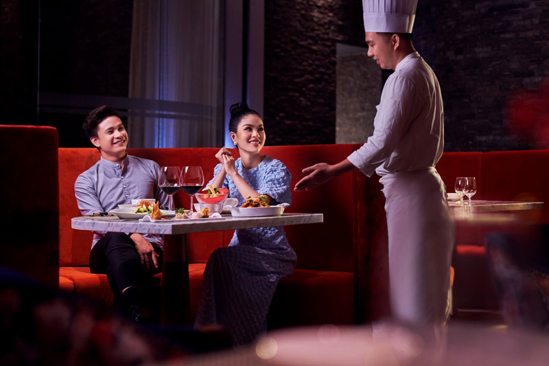 Áo bếp đồng phục The Grand Ho Tram