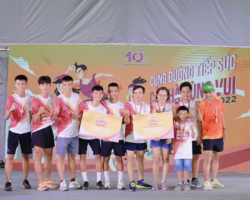 Đồng phục sự kiện giải chạy Aeon Mall