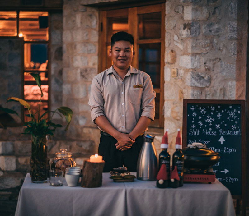 Áo sơ mi đồng phục Topas Ecolodge